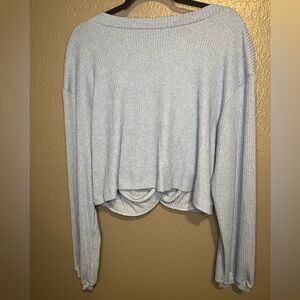 EleVen by Venus Williams Blue Razzle Dazzle Pullover